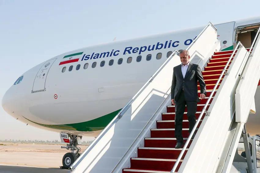 ئەمڕۆ پێنجشەممە سەرۆک کۆماری ئێران بەرەو تورکمانستان دەڕوات