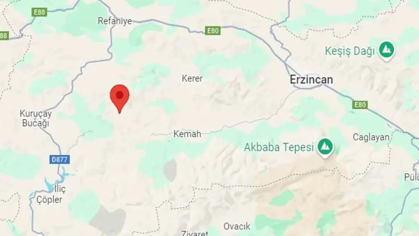 Navça Kemahê ya bajarê Ezirganî hejiya