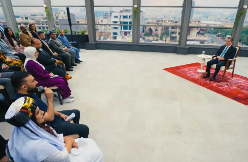 دیدار و گفتوگۆی مەسروور بارزانی لەگەڵ چینوتوێژەکانی دهۆک