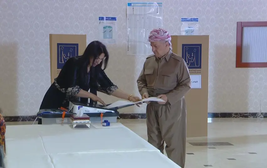 Baskan Mesud Barzani, oyunu kullandi