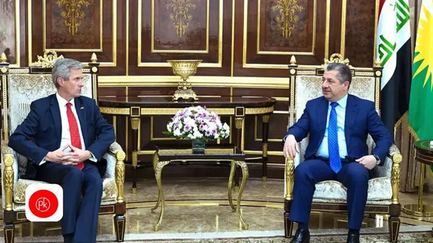 Mesrur Barzani, Almanya’nin yeni Baskonsolosunu kabul etti