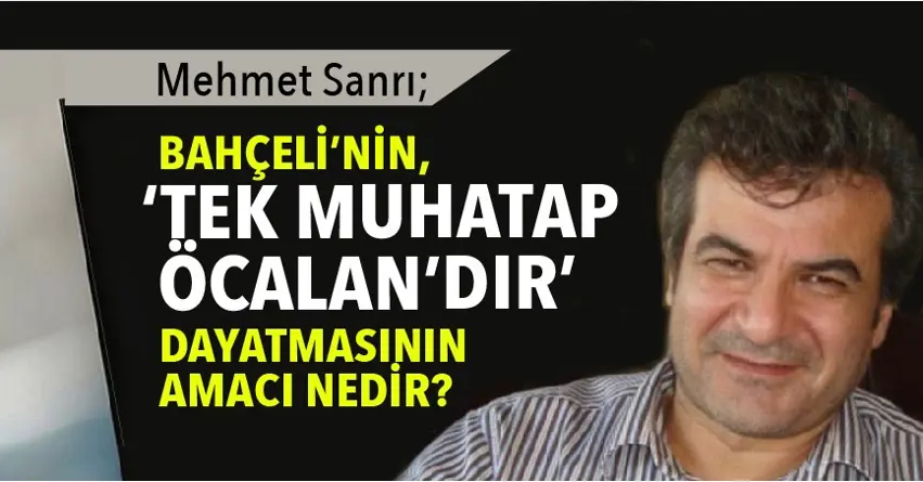 Bahçeli ile Öcalan Kürtlerden uzak dursun!