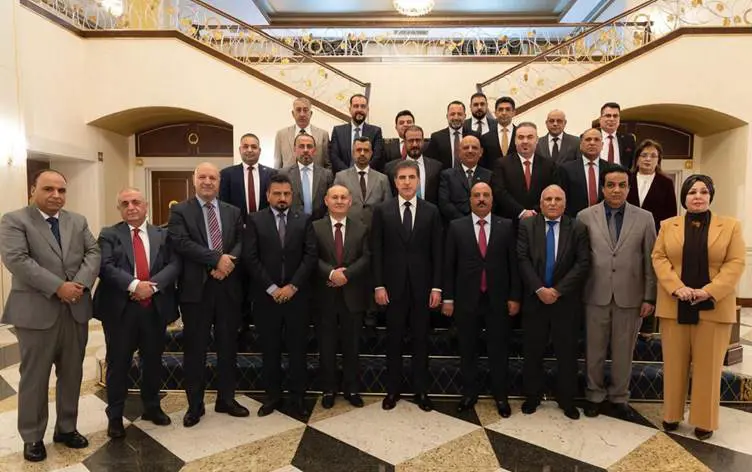 Neçirvan Barzani Seçim Komisyonu üyelerini kabul etti