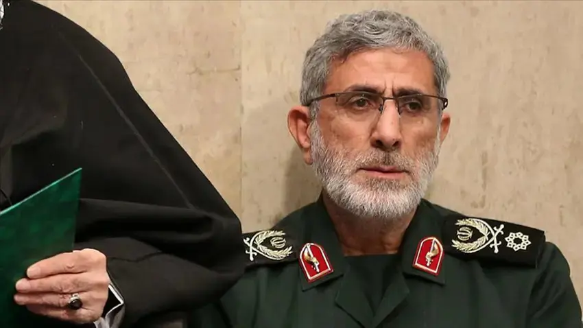 Îddia! Îsraîlê Fermandarê Hêza Qudsê Îsmaîl Qaanî jî kust!