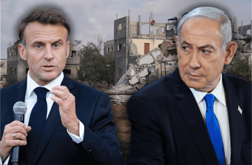 Ji Netanyahu ji bo Macron: Divê ji xwe serm bike!