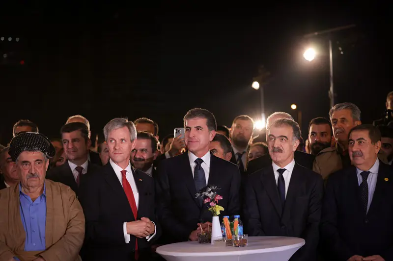 سەرۆکی ھەرێمی کوردستان به‌شدارى له‌ یادى یه‌كگرتنه‌وه‌ى ئاڵمانیای كرد