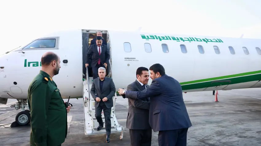 Kasim Araci ile Bakan Ahmed Tahran'a gitti