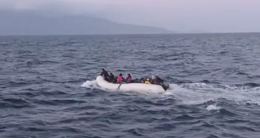 Çanakkale’de 41 kaçak göçmen yakalandi