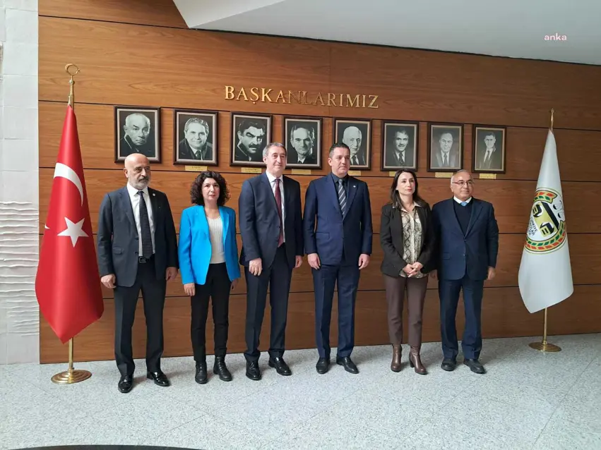 Hevserokên DEM Partiyê çûn serdana Serokê TBByê