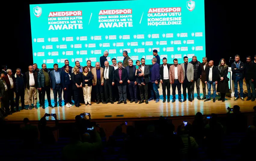 Amedspor'un yeni yönetiminde görev dagilimi belli oldu