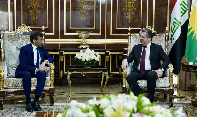 سەرۆكی حكوومەت و نوێنەری سكرتێری گشتی نەتەوەیەكگرتووەكان لە عێراق كۆبوونەوە