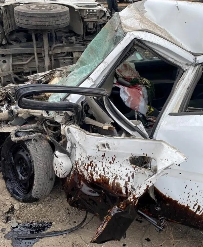 Dihok | Di qezayeke trafîkê de ajokarê otomobîlekê canê xwe ji dest da