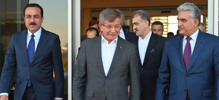 سەرۆکوەزیرانی پێشووی تورکیا بە سەردانی فەرمی لە هەولێری پایتەختە