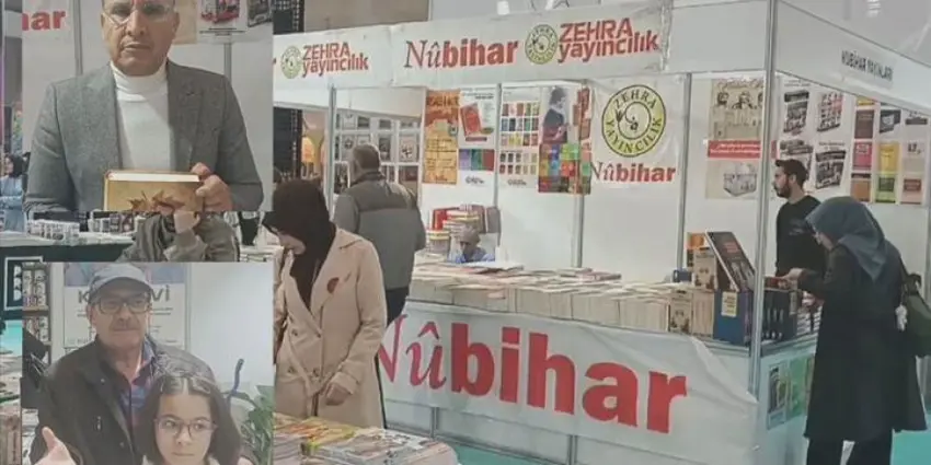 Li Pêsangeha Pirtûkan a Rihayê pirtûkên kurdî balê dikêsin: “Kurdî dihele!”