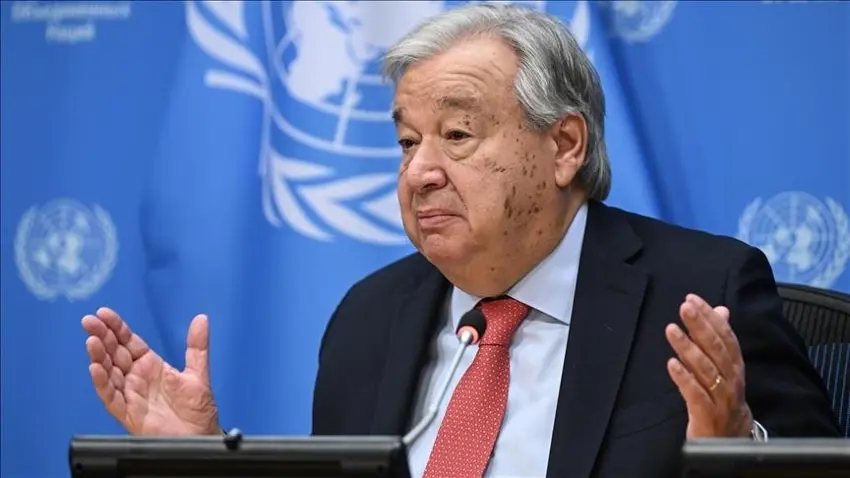 Sekreterê Gistî yê Neteweyên Yekbûyî Guterres pêswazî li agirbesta di navbera Îsraîl û Lubnanê de kir