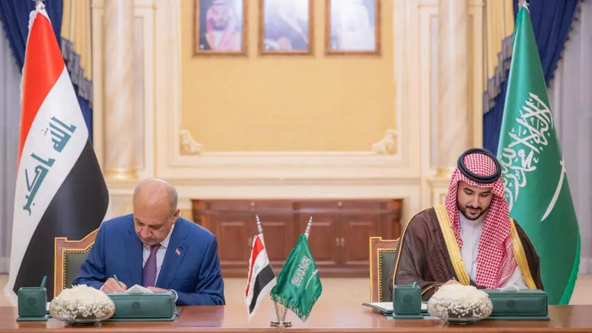 Irak ve Suudi Arabistan "askeri" anlasma imzaladi