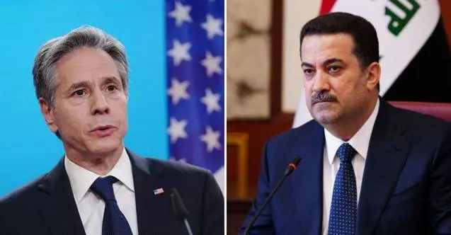 Sudani ile Blinken telefonda görüstü