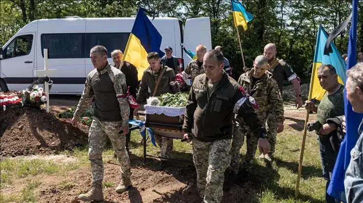 Ukraynayê termên 563 leskerên xwe vegerandin welat