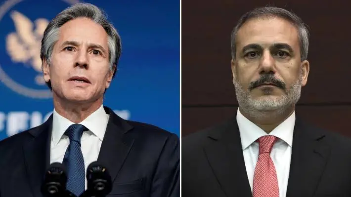 Hakan Fidan, ABD'li mevkidasi Blinken ile görüstü