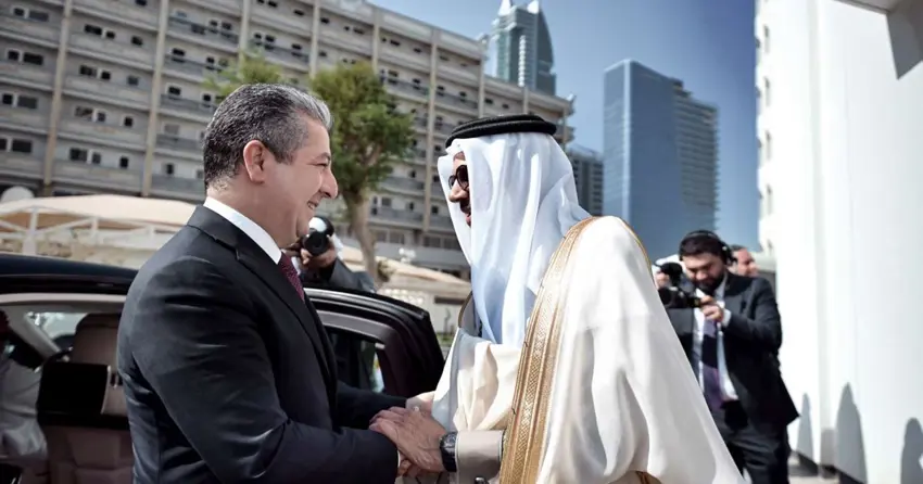 Serokwezîr Barzanî bi Wezîrê Derve yê Behreynê re civiya