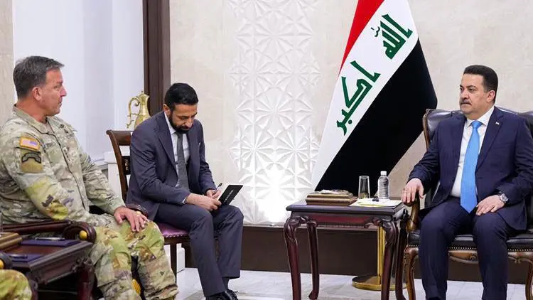 CENTCOM Komutani, Irak Basbakani Sudani ile bir araya geldi
