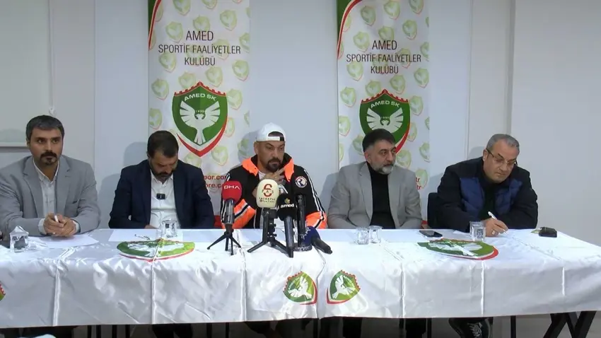 Amedspor teknik direktöründen sitem! Her maçimiz pazartesiye veriliyor!