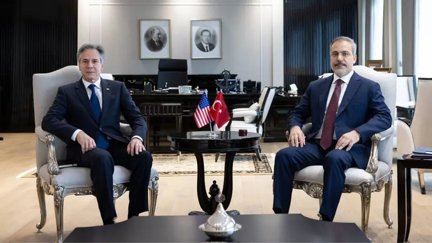 Hakan Fidan ve Antony Blinken görüsmesi basladi