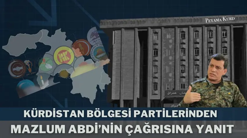 General Mazlum'un 'Kürt birligi' çagrisina Kürdistan Bölgesi partileri nasil bakiyor?