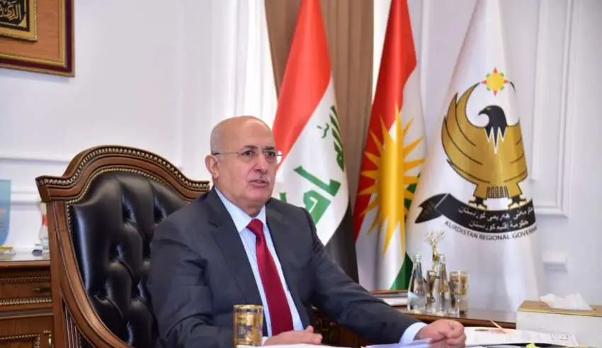 Wezîrê Darayî yê Kurdistanê ji bo çareserkirina pirsgirêka mûçeyê çû Bexdayê