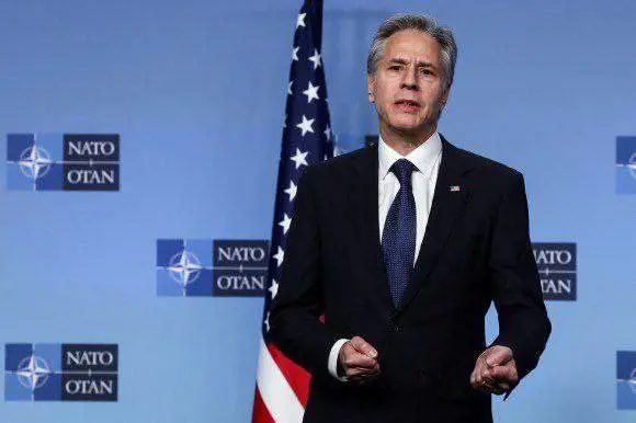 جەختكردنەوەی پەیوەندی ڕاستەوخۆی ئەمریکا لەگەڵ تەحریر شام لەلایەن ئەنتۆنی بلینکن