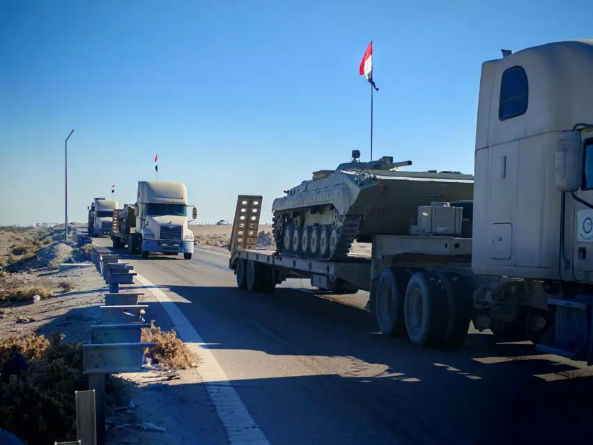 Irak ordusu Suriye sinirina zirhli birlikler gönderdi