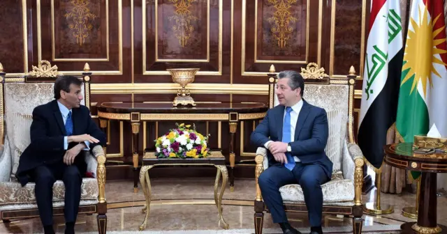 سه‌رۆكی حکوومەت پێشوازى له‌ نوێنه‌رى تایبه‌تی سكرتێرى گشتی نه‌ته‌وه‌ یه‌كگرتووه‌كان له‌ عێراق کرد