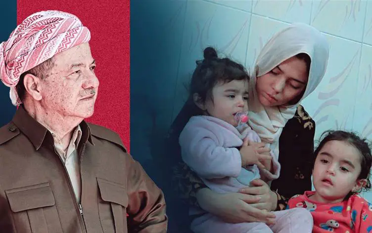 Serok Barzanî ji bo malbata ji Kobaniyê kete tevgerê: 'Spasiya Serok Barzanî dikim, bavekî dilovan e'