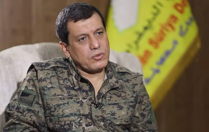 Mezlûm Ebdî: Em amade ne ewlehiya sînorên bi Tirkiyê re radestî Samê bikin