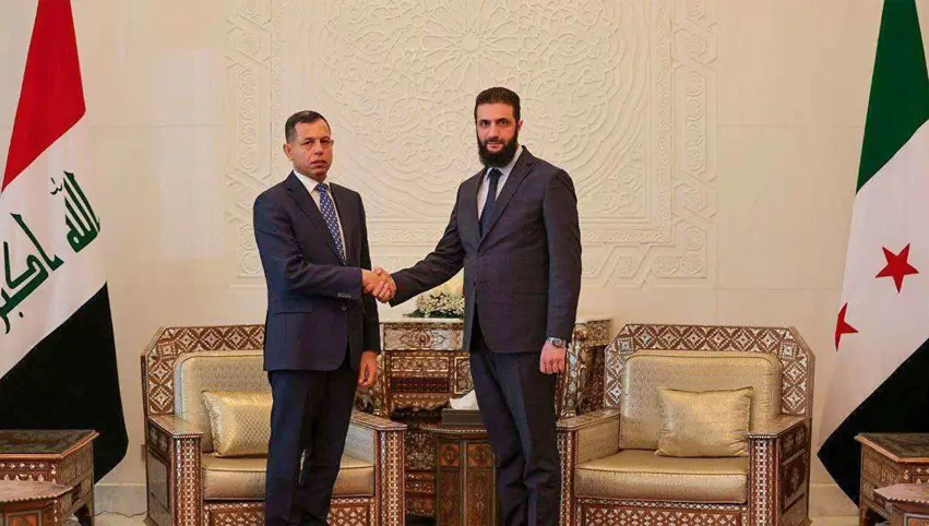 شاندێکی عێراق لەگەڵ بەرپرسانی سووریا دیداریان کرد ؛ جەختکردنەوە لەسەر ئاسایشی سنوورەکان