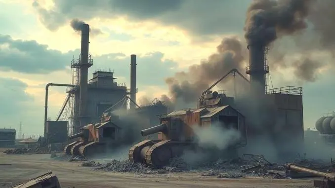 Rusya, Ukrayna'da barut üreten fabrikayi vurdu