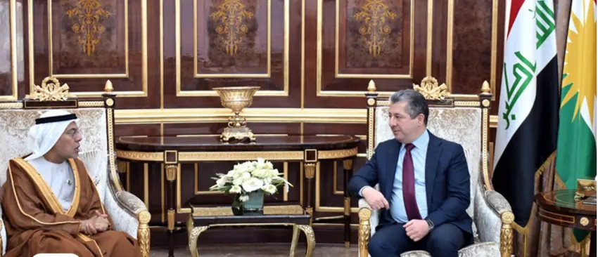 Basbakan ve BAE Büyükelçisi Irak ve bölgede istikrarin korunmasinin önemini vurguladi