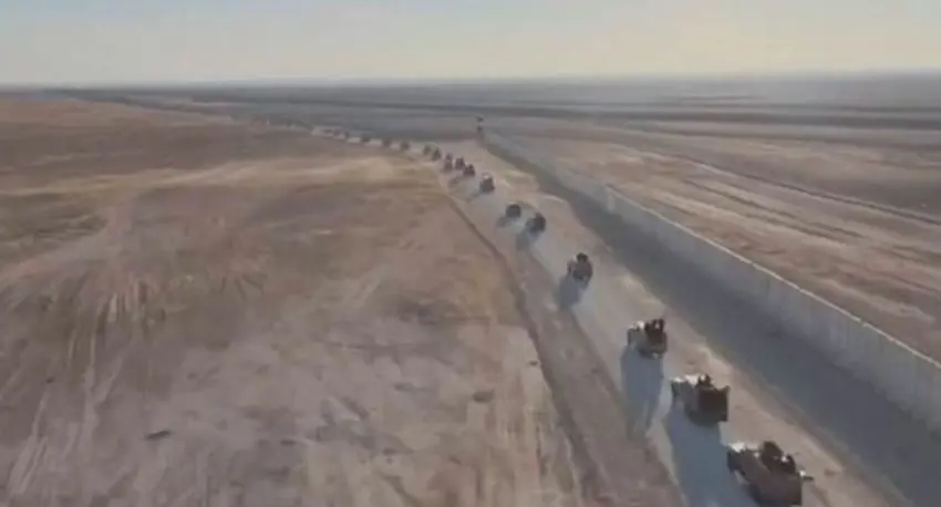 Hasdi Sabi Irak-Suriye sinirina büyük bir güç sevk etti!