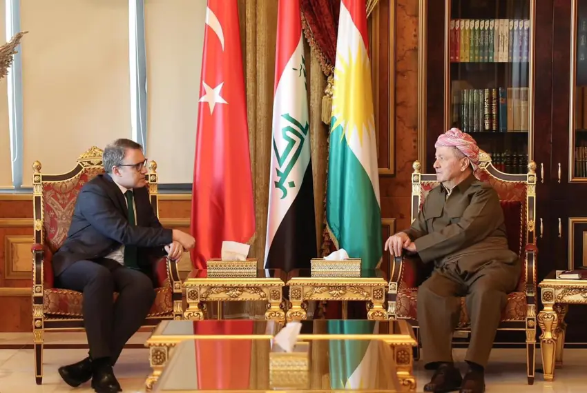 Serok Barzanî pêswaziya Balyozê Tirkiyeyê yê li Iraqê kir