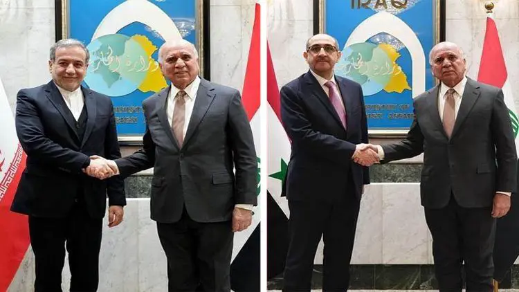 Wezîrên derve yên Sûriye, Iraq û Îranê li Bexdayê civiyan