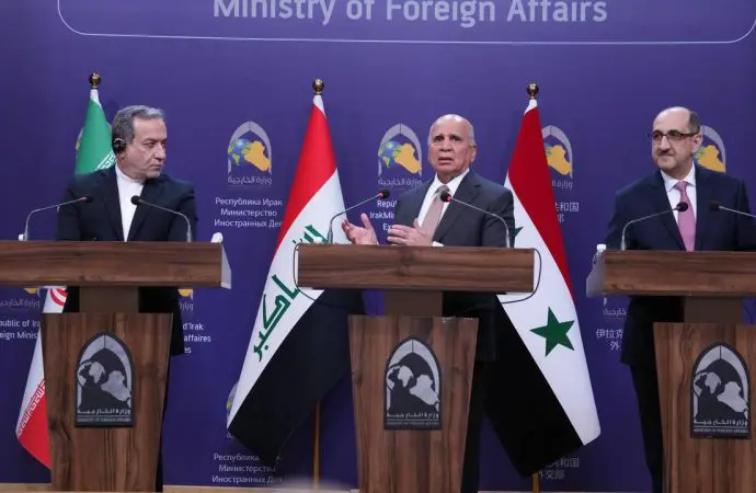 هەر سێ ووڵاتی عێراق - ئێران - سووریا بە هاوبەشی سەبارەت بە گۆڕانکارییە خێراکانی سووریا بەیاننامەیەکیان بڵاو کردەوە