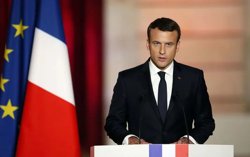 Fransa Cumhurbaskani Macron’dan Esad açiklamasi