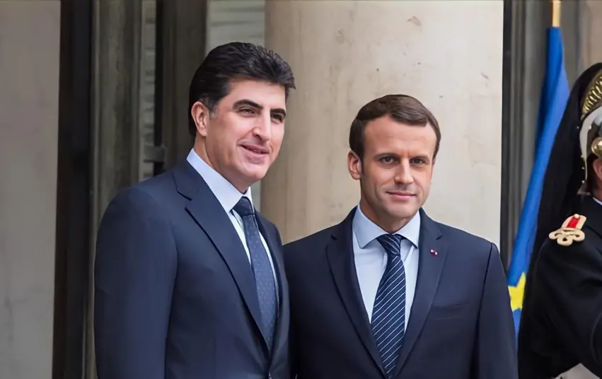 Neçirvan Barzani: Dostum Baskan Macron'u tebrik ediyorum
