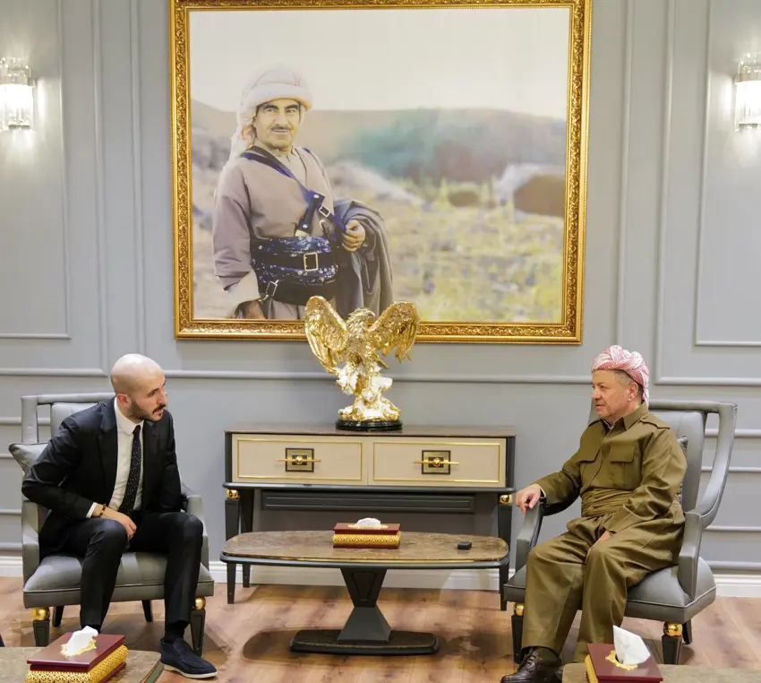 Malbata sehîd Pêsrew Dizeyî seredana serokê Kurdistanê Mesûd Barzanî kir