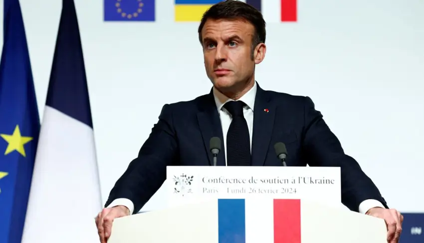 Macron’dan Rusya-Ukrayna açiklamasi