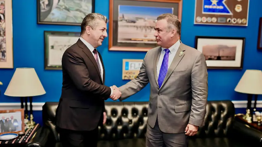 Serokwezîr bi dostê Kurd ê Kongreya DYA Bacon re civiya