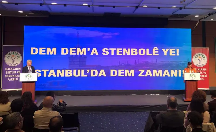 DEM Partiyê ji bo Stenbolê soza Pirtûkxaneya Celadet Bedirxan û Parka Ehmedê Xanê da!