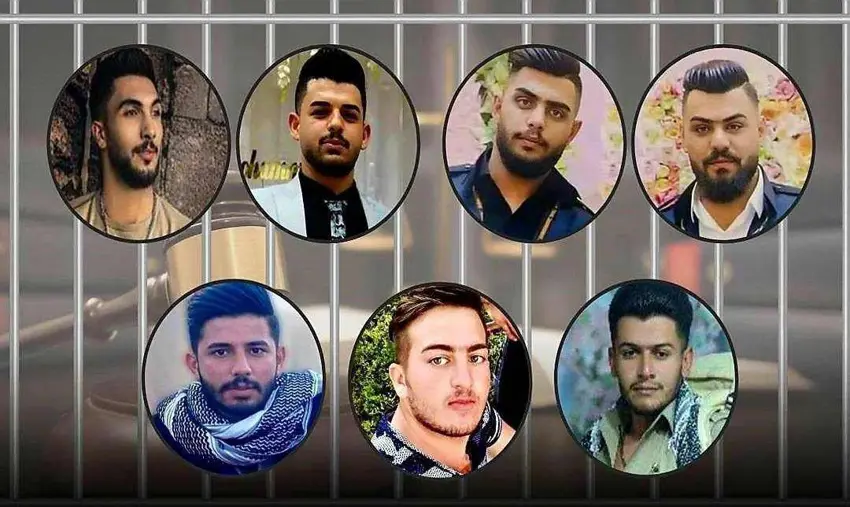 حەوت کەس لە دەست بەسەرکراوانی بزووتنەوەی ژن ژیان ئازادی دوای ١٨ مانگ بەندکران لە تۆمەتی "موحاربە" بێ بەریکران