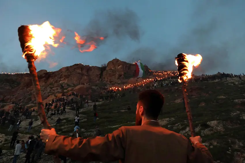Kürdistan Bölgesi Newroz dolayisiyla 3 günlük resmi tatil ilan etti