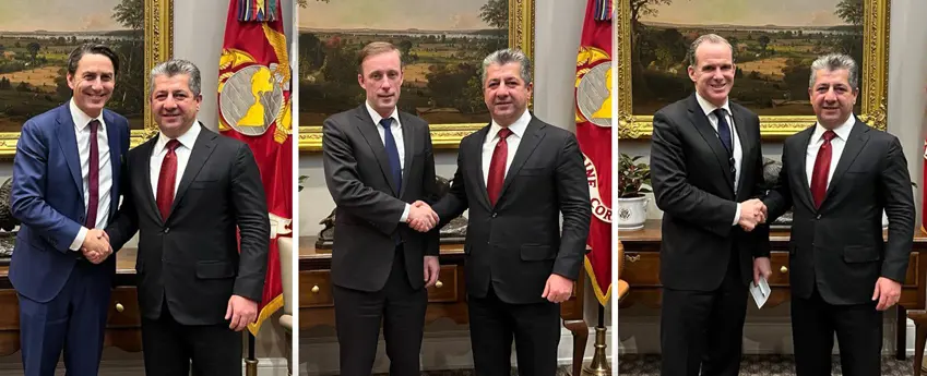 Koska Spî ji Mesrûr Barzanî re: Em pistgiriya mafên destûrî yên gelê Kurdistanê dikin